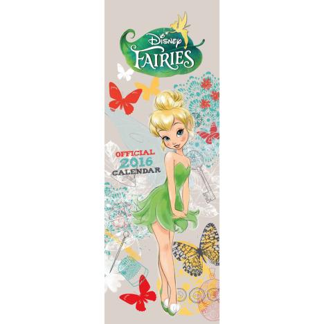 Disney Fairies Official 2016 Slim Calendar £2.99